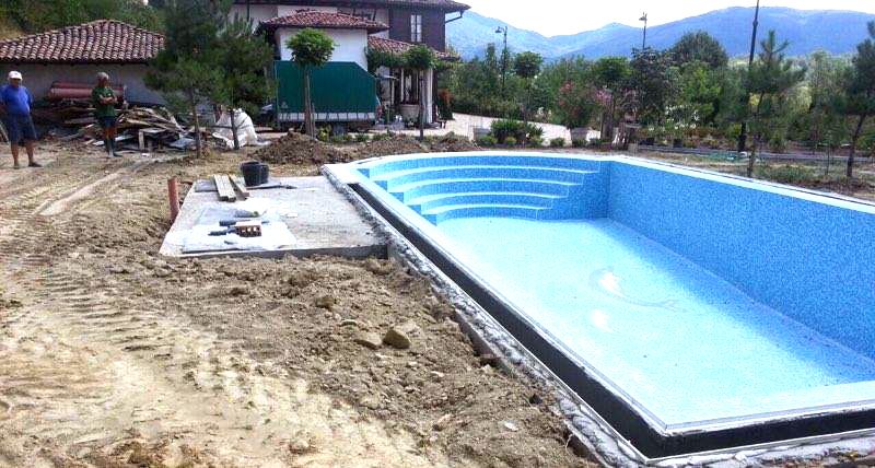 Construire une piscine creusée - SAMSE